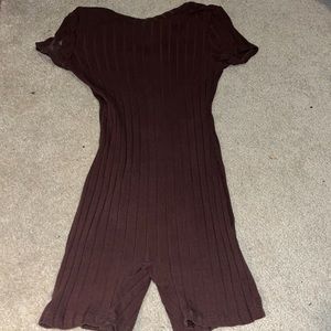 Brown Unitard Jumper | slightly used